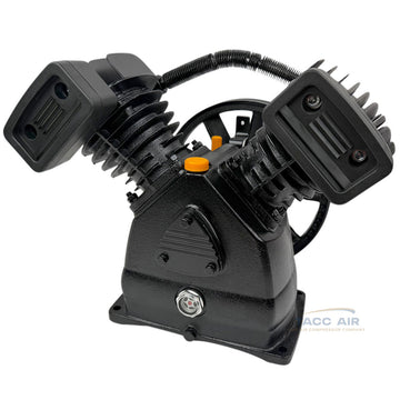 3 HP Air Compressor Pump Single Stage 2 Cylinder V Style 12.7 CFM Replacement
