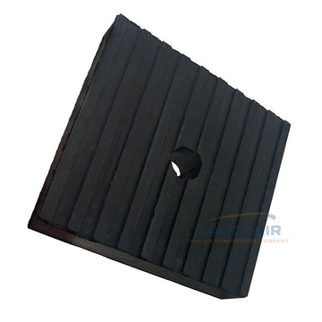 1 Heavy Duty All Rubber Anti Vibration / Shock Isolation Pads 4"x4"x1"