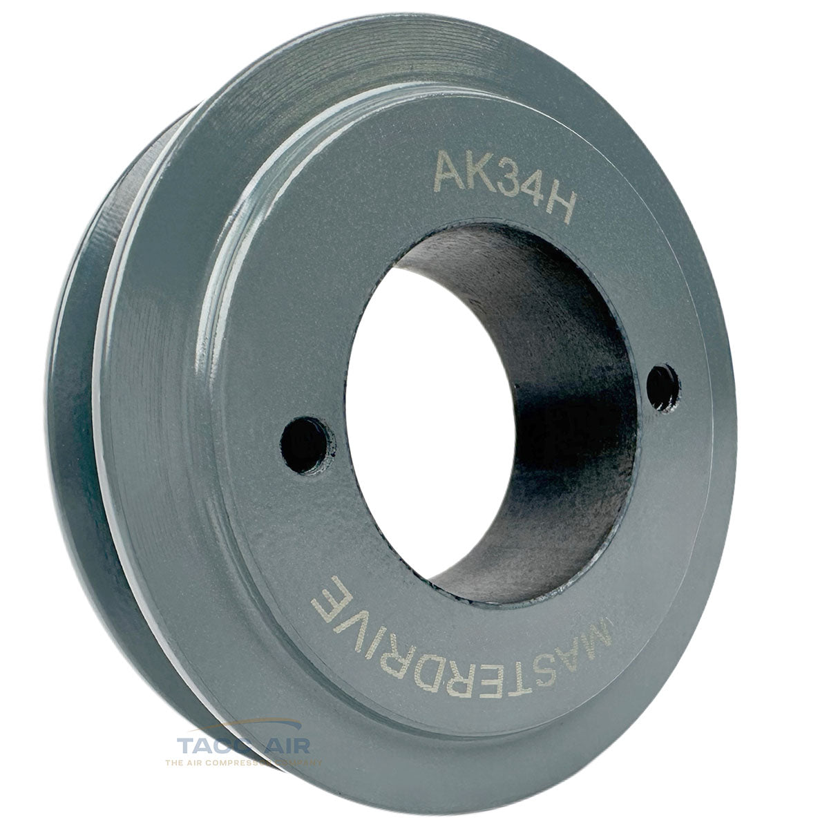 AK34H Cast Iron 3.5" Single Groove Pulley A Section V Belt 4L For H Bushing