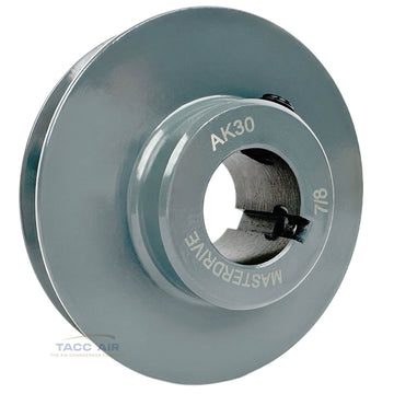 AK30-7/8 Cast Iron 3" Single Groove Pulley A Section V Belt 4L 7/8" Shaft Bore