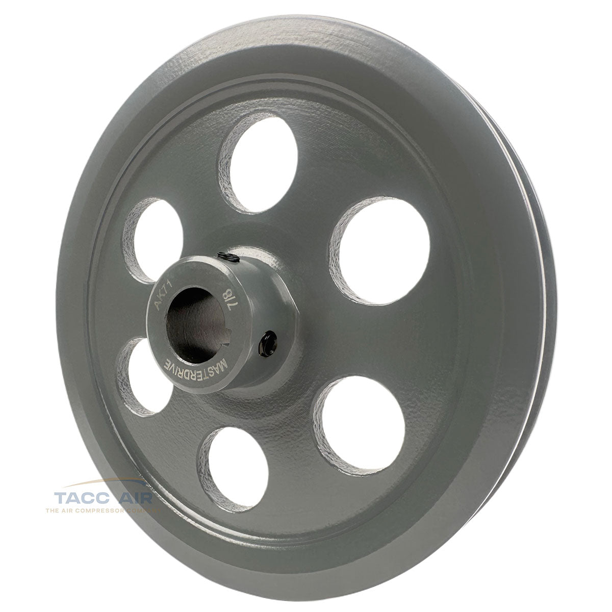 AK71-7/8 Cast Iron 7" Single Groove Pulley A Section V Belt 4L 7/8" Shaft Bore