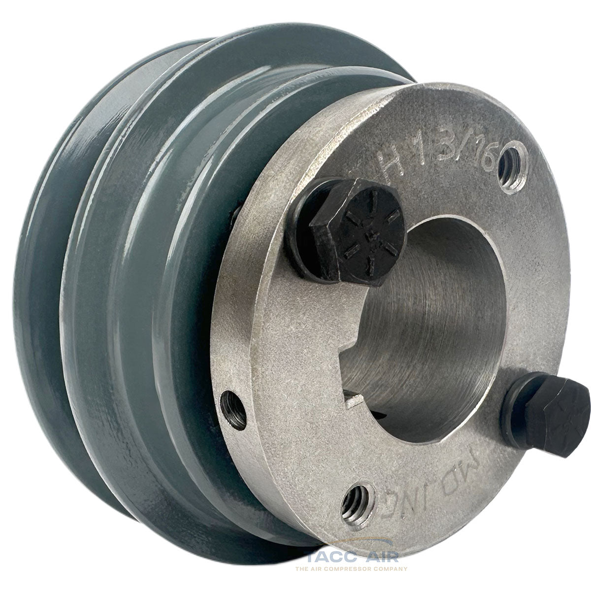 AK32H W/ 1-3/16" Bore H Bushing 3.25" Single Groove Pulley A Section V Belt 4L