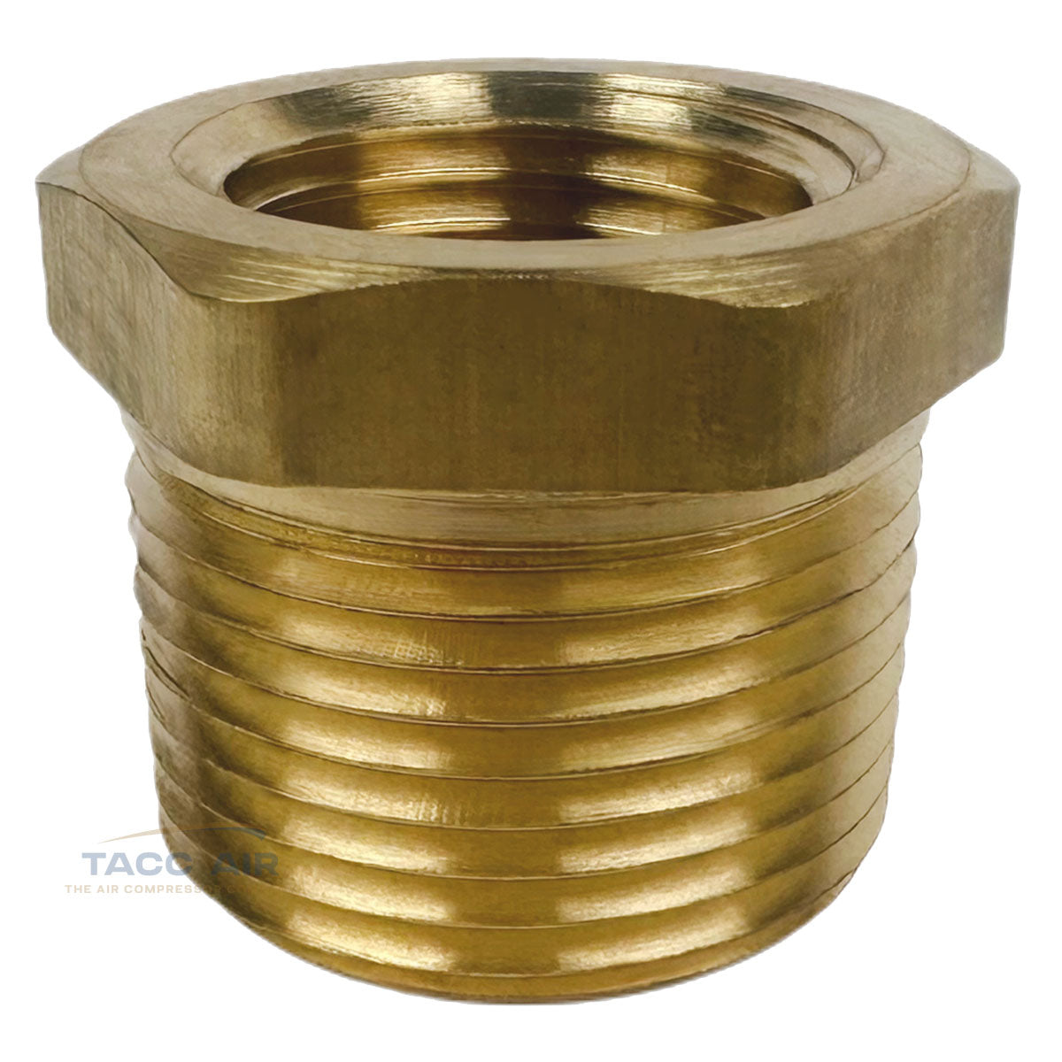 3/4" Male x 1/2" Female NPT Hex Reducer Bushing Adapter Pipe Reducing Fitting