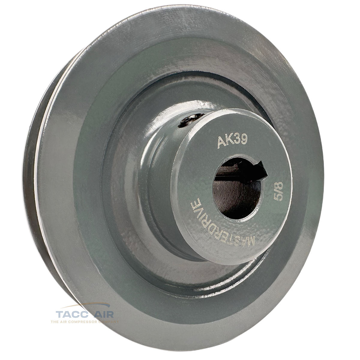 AK39-5/8 Cast Iron 3.75" Single Groove Pulley A Section V Belt 4L 5/8" Shaft Bore