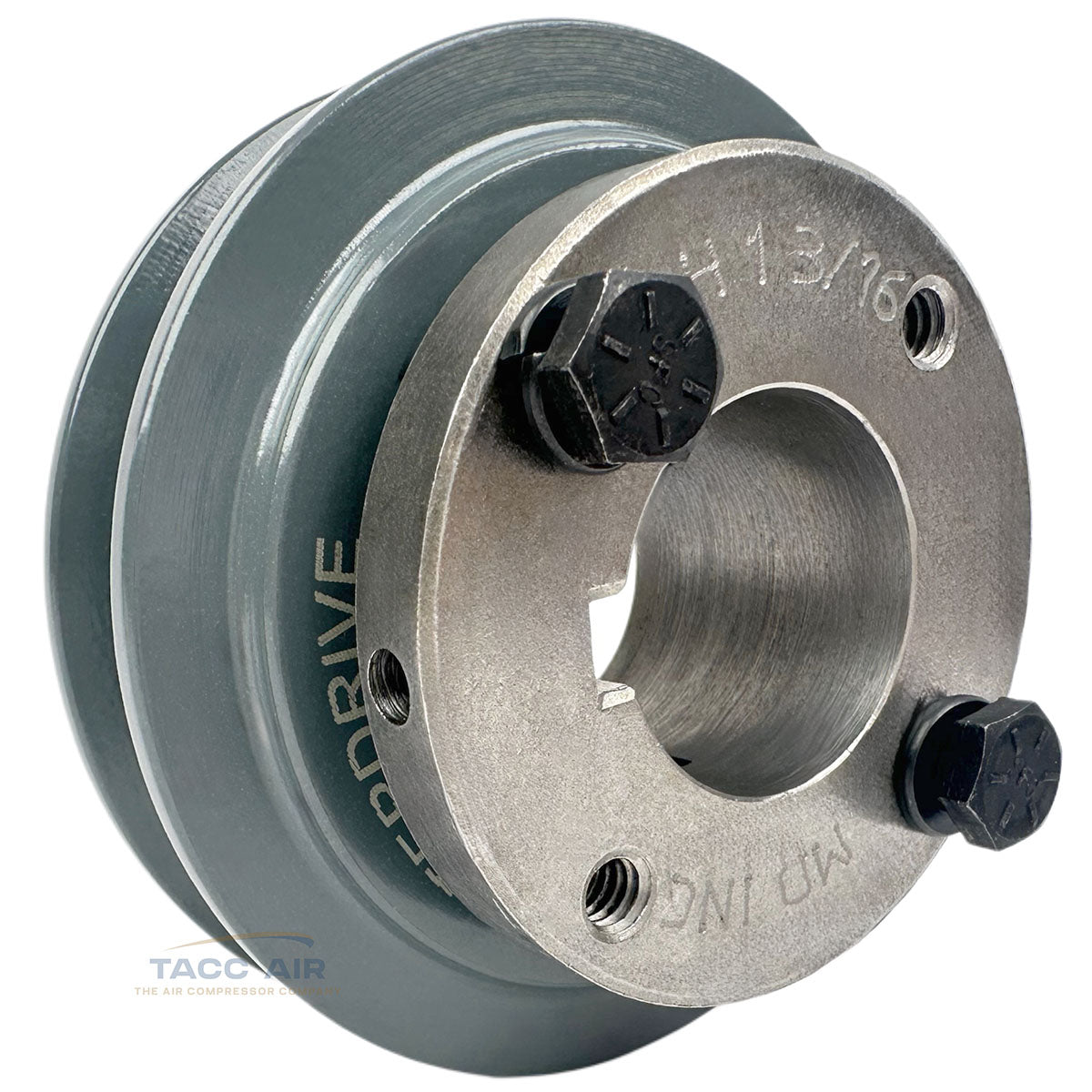 AK34H W/ 1-3/16" Bore H Bushing 3.5" Single Groove Pulley A Section V Belt 4L