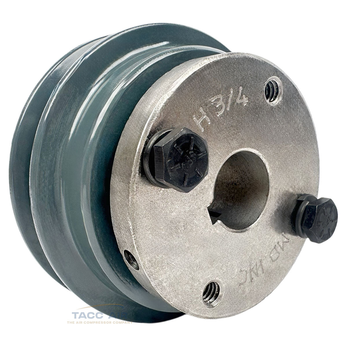 AK32H W/ 3/4" Bore H Bushing 3.25" Single Groove Pulley A Section V Belt 4L