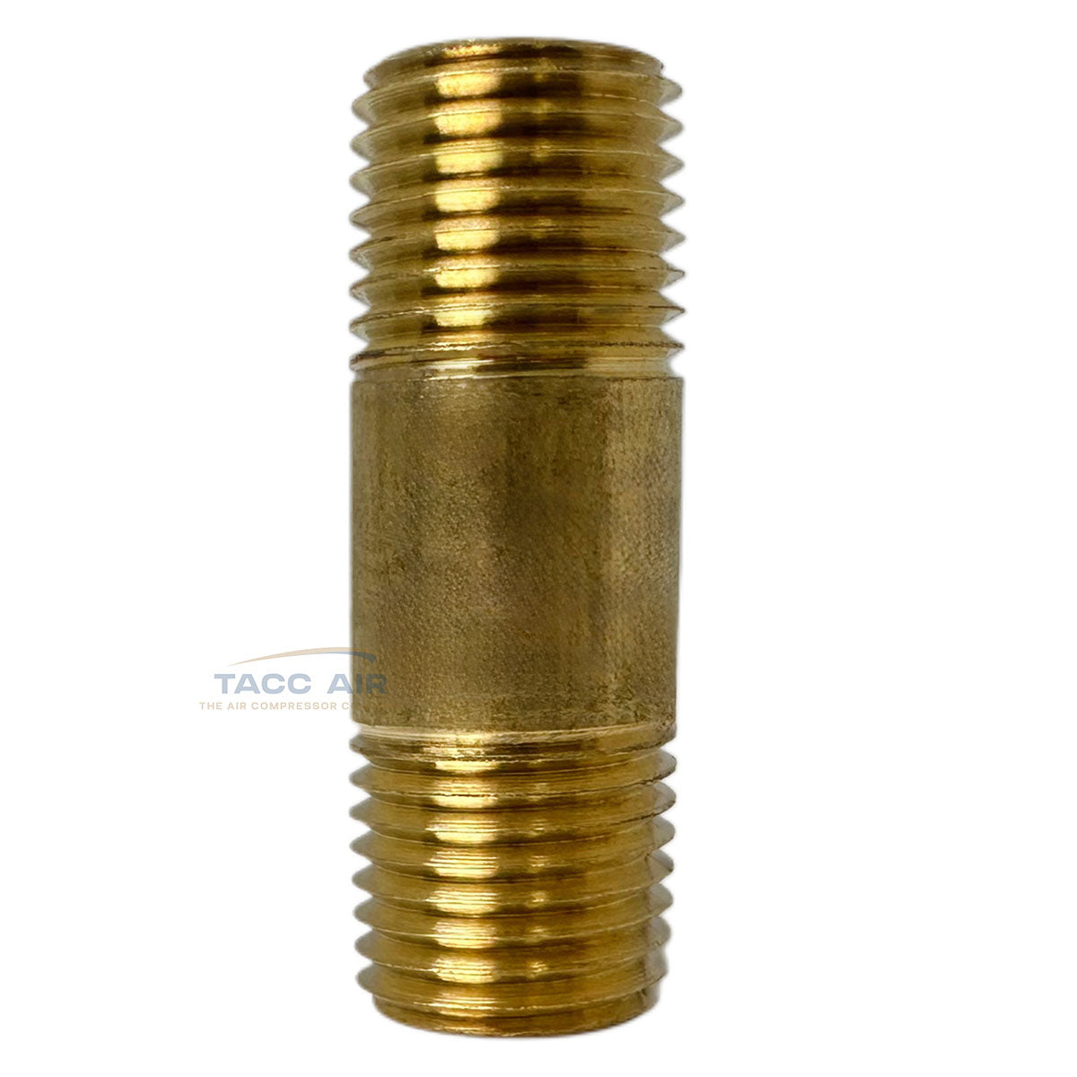 1/4" Male NPT X 1.5" Long Pipe Nipple 1/2" Extension Threaded Fitting Brass