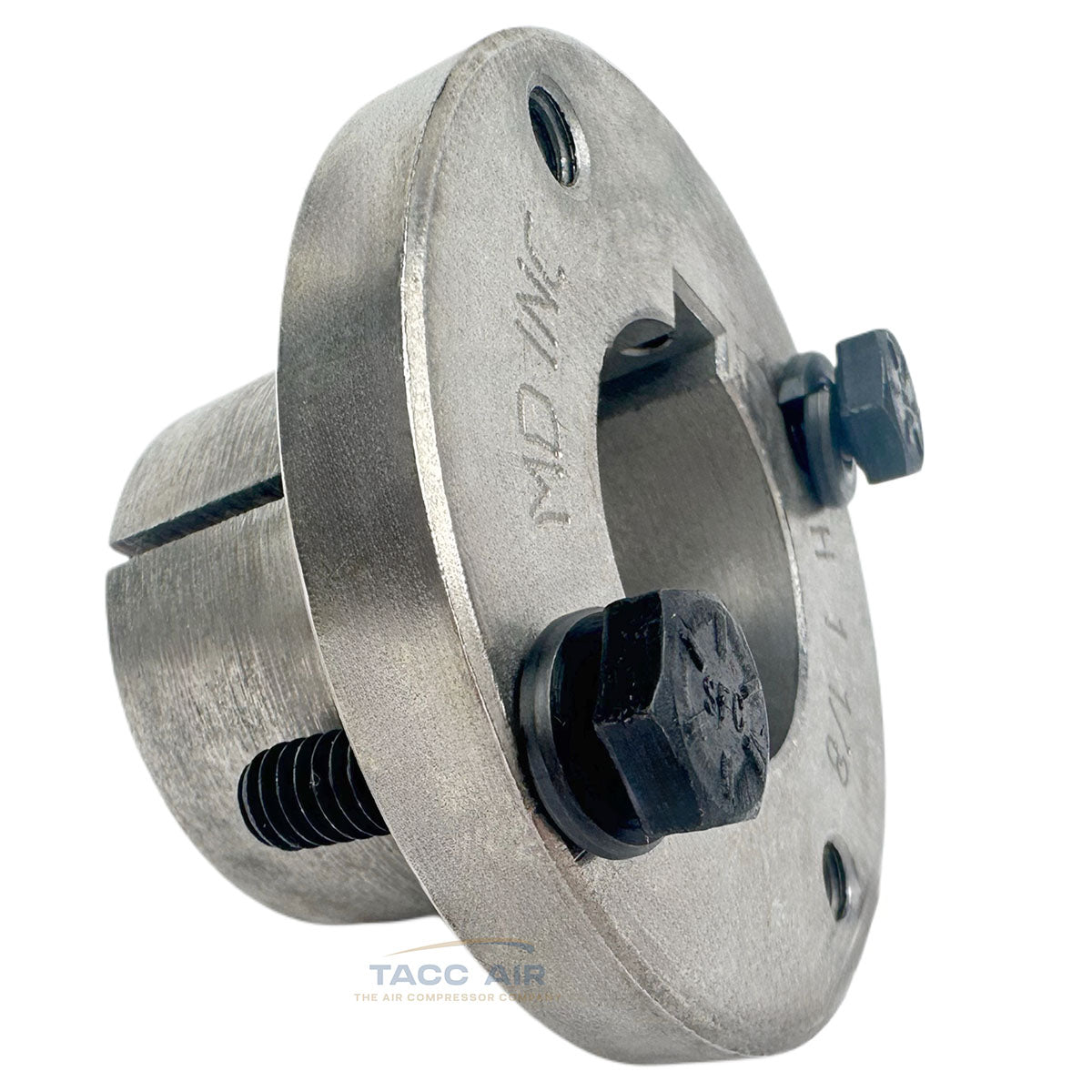 1-1/8" Bore H style Steel Sheave / Pulley Bushing Split Taper For Keyed Shaft