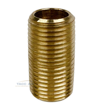 Brass Close Pipe Nipple Fitting 1/8" MNPT x 1/8" NPT Male Adapter Connector