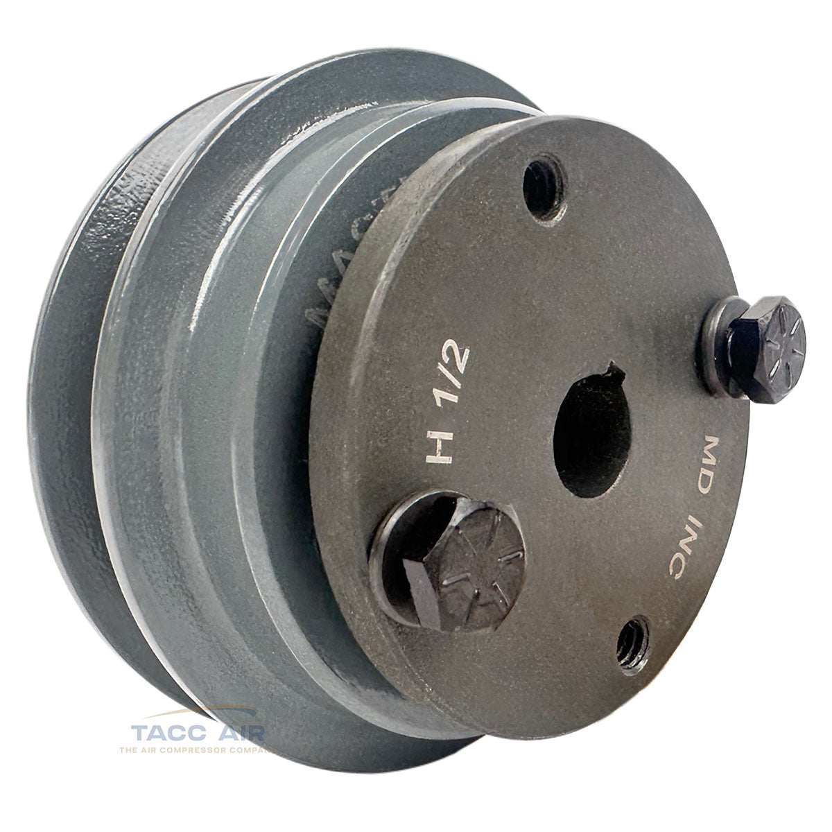 AK32H W/ 1/2" Bore H Bushing 3.25" Single Groove Pulley A Section V Belt 4L