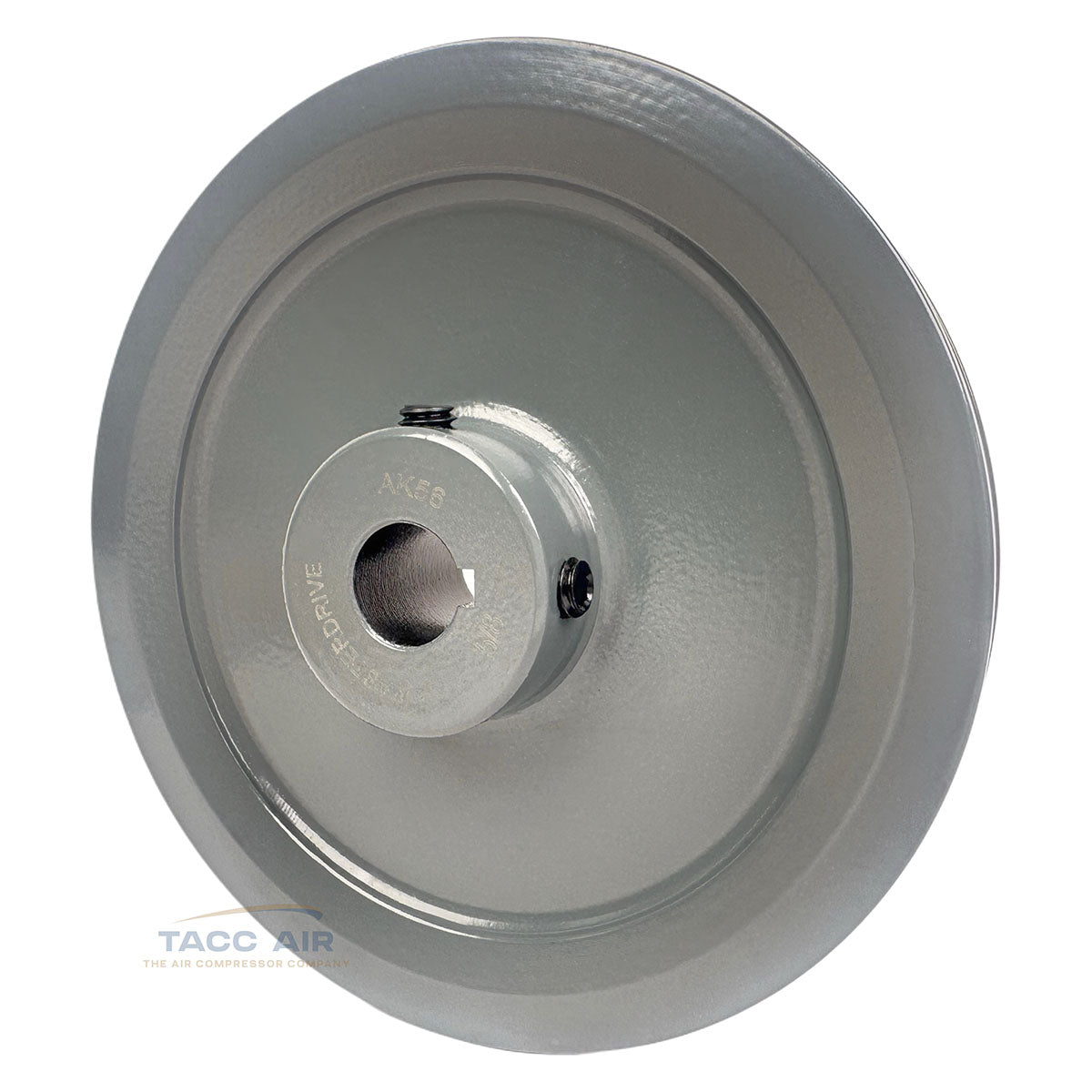 AK56-5/8 Cast Iron 5.5" Single Groove Pulley A Section V Belt 4L 5/8" Shaft Bore
