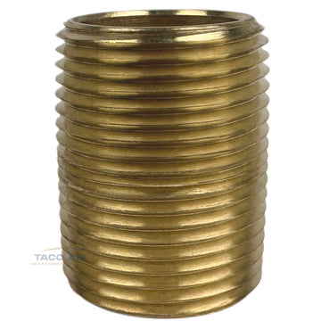 Brass Close Pipe Nipple Fitting 3/4" MNPT x 3/4" NPT Male Adapter Connector
