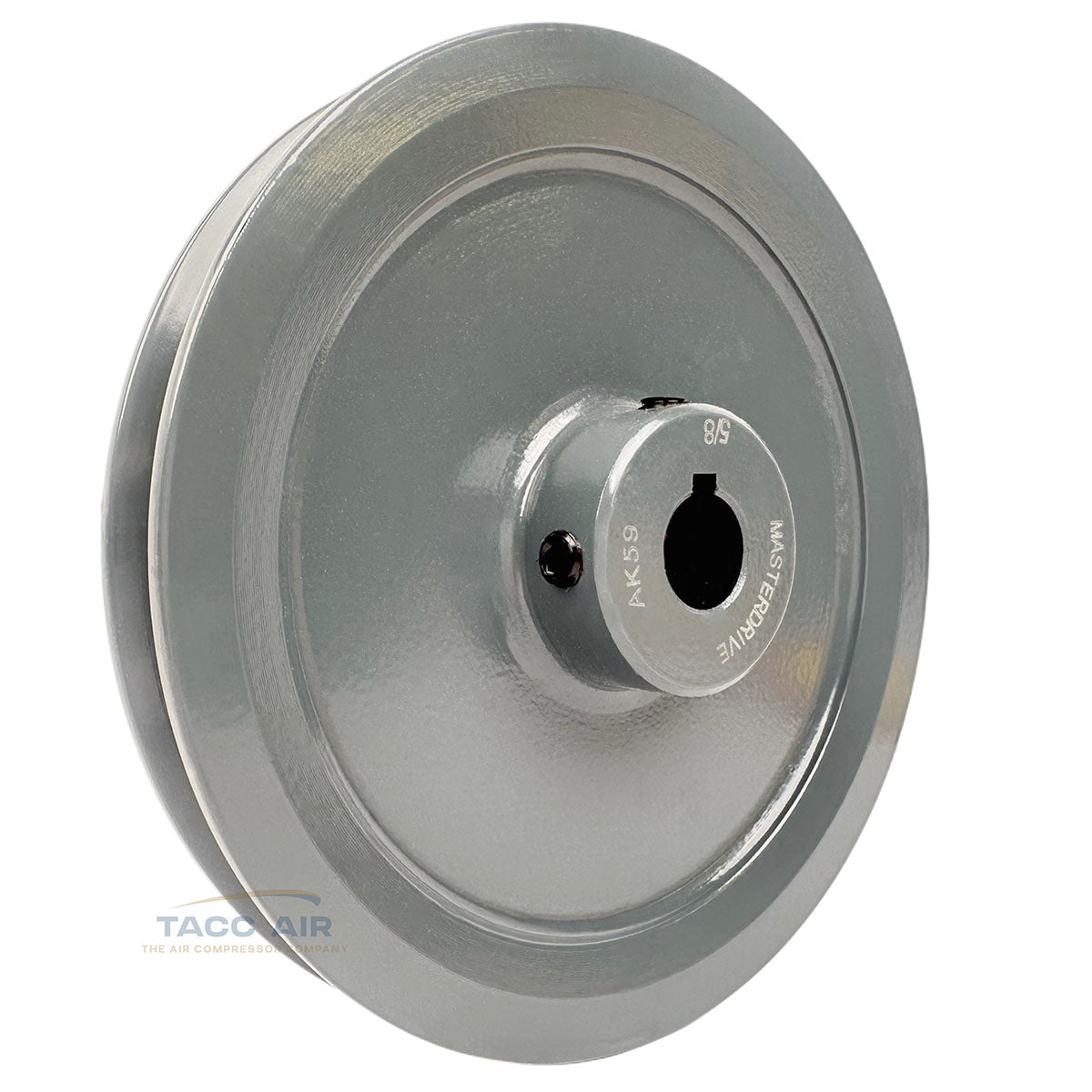 AK59-5/8 Cast Iron 5.75" Single Groove Pulley A Section V Belt 4L 5/8" Shaft Bore
