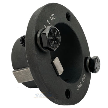 AK64H W/ 1-1/2" Bore H Bushing 6.25" Single Groove Pulley A Section V Belt 4L