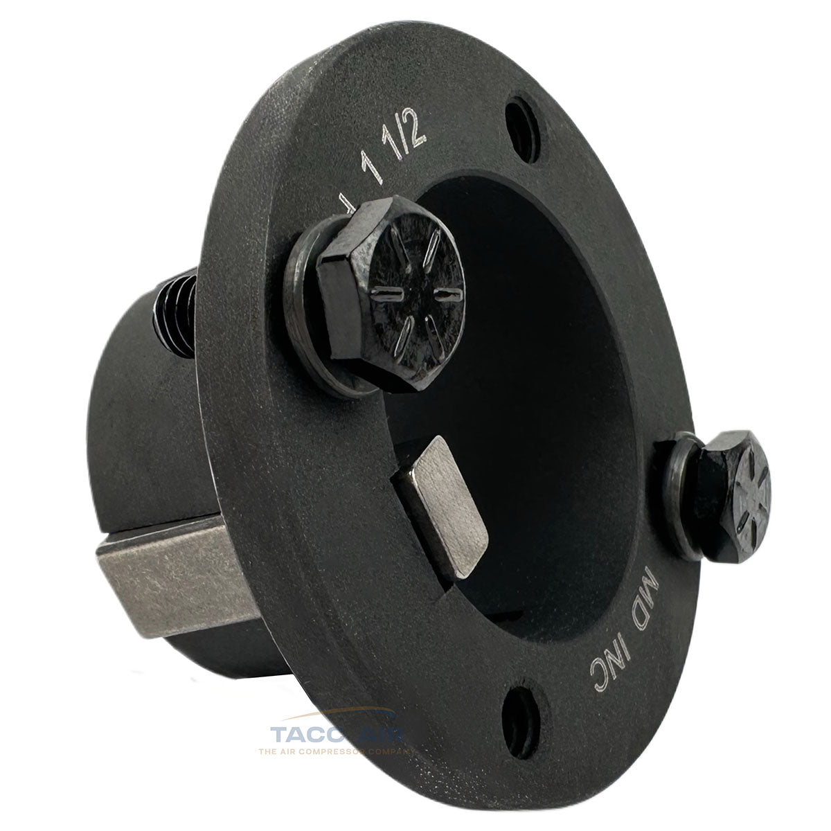 1-1/2" Bore H style Steel Sheave / Pulley Bushing Split Taper For Keyed Shaft