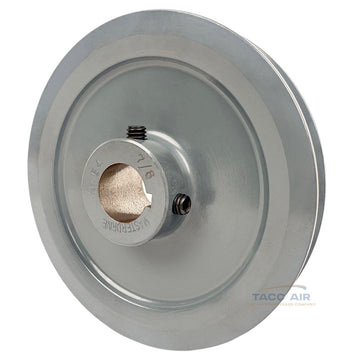 AK54-7/8 Cast Iron 5.25" Single Groove Pulley A Section V Belt 4L 7/8" Shaft Bore