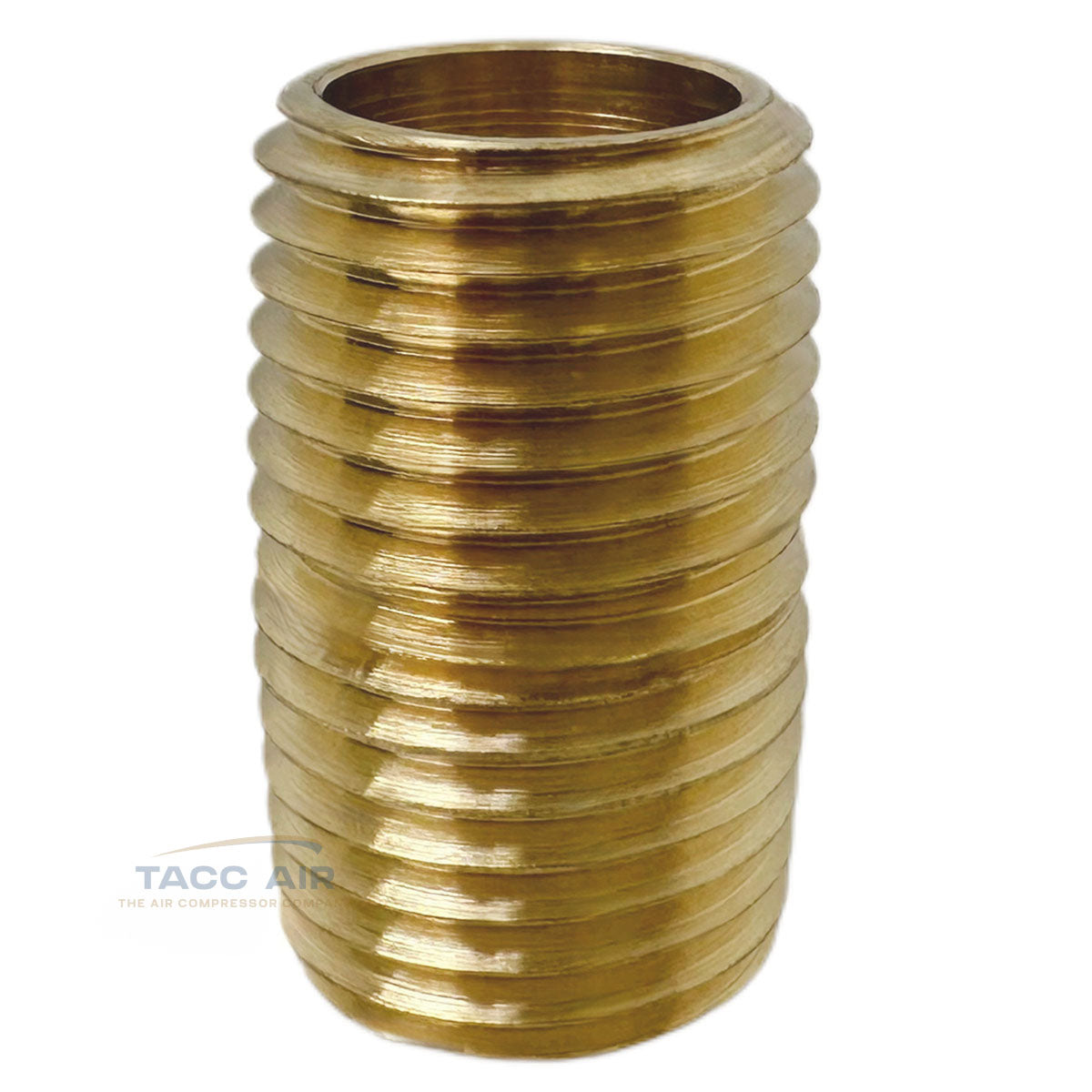 Brass Close Pipe Nipple Fitting 1/4" MNPT x 1/4" NPT Male Adapter Connector