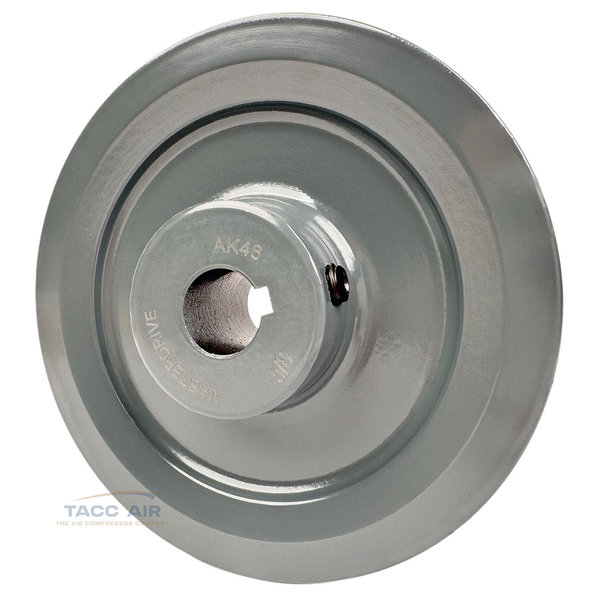AK46-5/8 Cast Iron 4.5" Single Groove Pulley A Section V Belt 4L 5/8" Shaft Bore