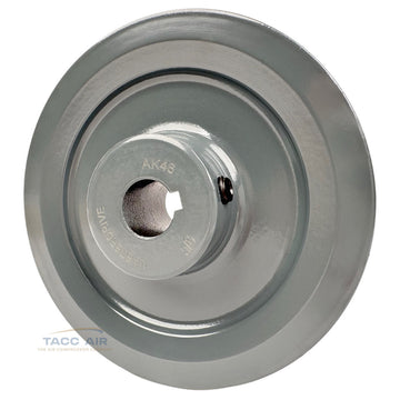 AK46-5/8 Cast Iron 4.5" Single Groove Pulley A Section V Belt 4L 5/8" Shaft Bore
