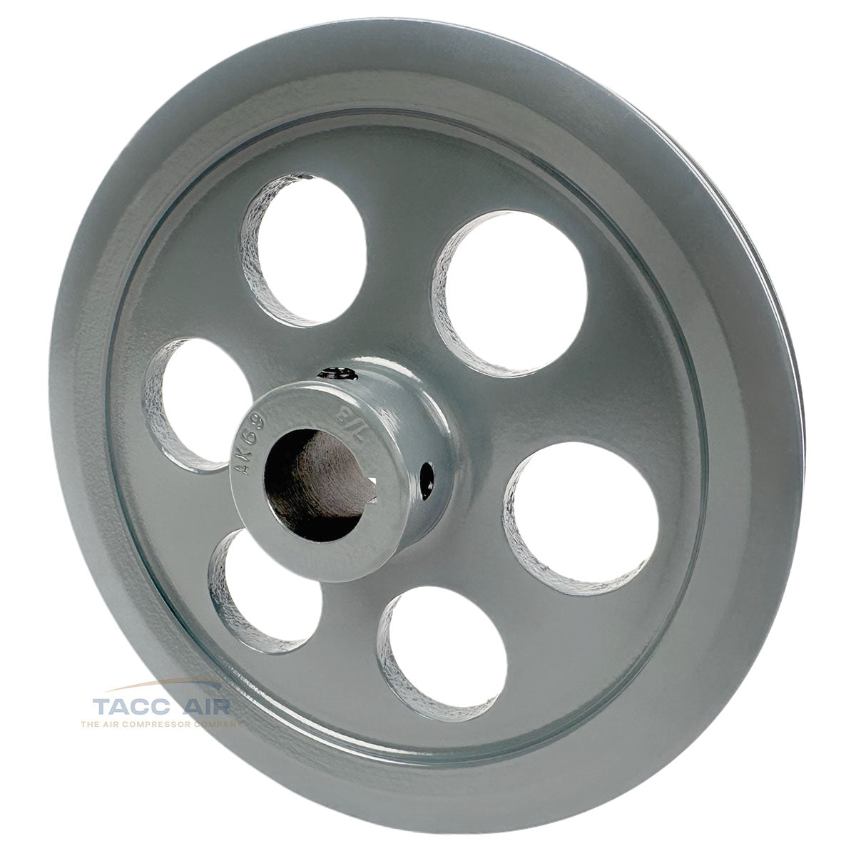 AK69-7/8 Cast Iron 6.75" Single Groove Pulley A Section V Belt 4L 7/8" Shaft Bore