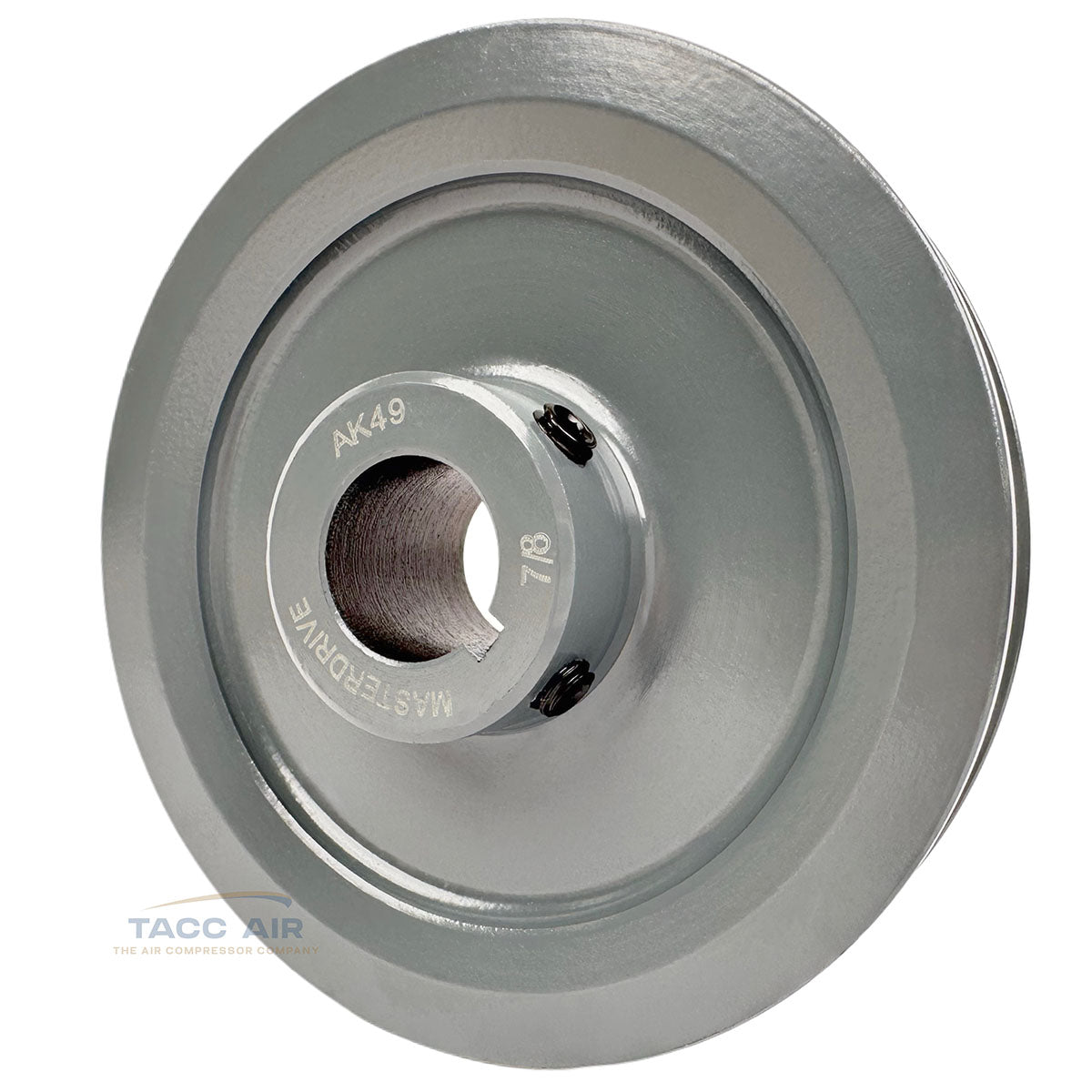 AK49-7/8 Cast Iron 4.75" Single Groove Pulley A Section V Belt 4L 7/8" Shaft Bore