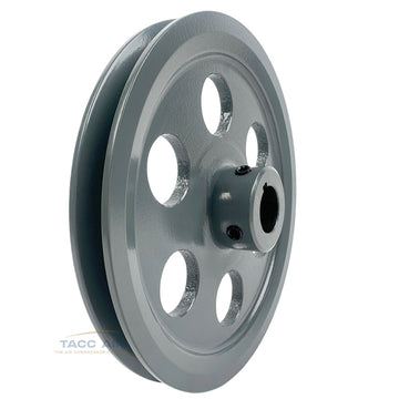 AK71-5/8 Cast Iron 7" Single Groove Pulley A Section V Belt 4L 5/8" Shaft Bore