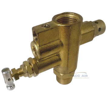 Import Style 1/2" Air Compressor Pilot Unloader Check Valve Combination 95 - 125 PSI