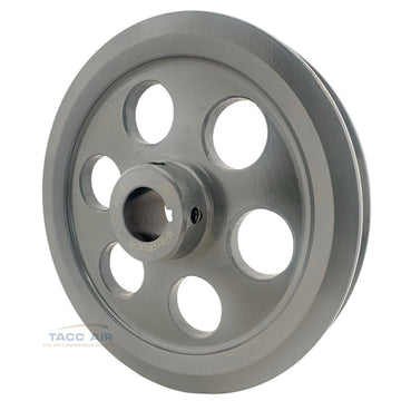 AK64-7/8 Cast Iron 6.25" Single Groove Pulley A Section V Belt 4L 7/8" Shaft Bore