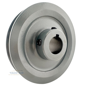 AK44-7/8 Cast Iron 4.25" Single Groove Pulley A Section V Belt 4L 7/8" Shaft Bore