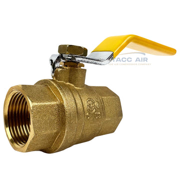 3/4" NPT Brass Ball Valve Full Port Shut-Off Valve CSA Approved 600psi WOG