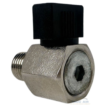 1/4" MNPT Ball Valve Style Air Tank Drain Moisture Water Petcock