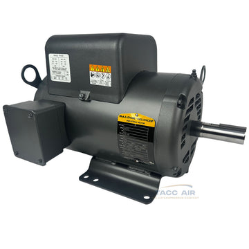 L1409T Baldor 5 Hp Electric Motor 3450 RPM 184T Frame 1 Ph Single Phase 208-230 Volt - Open Box