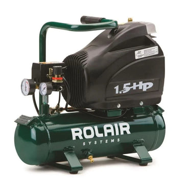 Rolair FC1500HS3 1.5HP Electric Portable Carry Type Hot Dog Tank Air Compressor